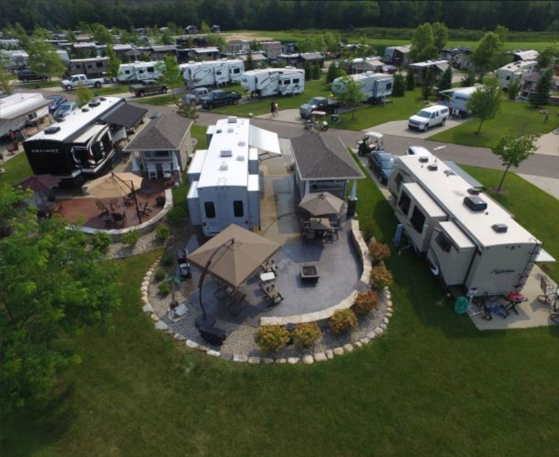 Home office at Sunny Brook RV Resort