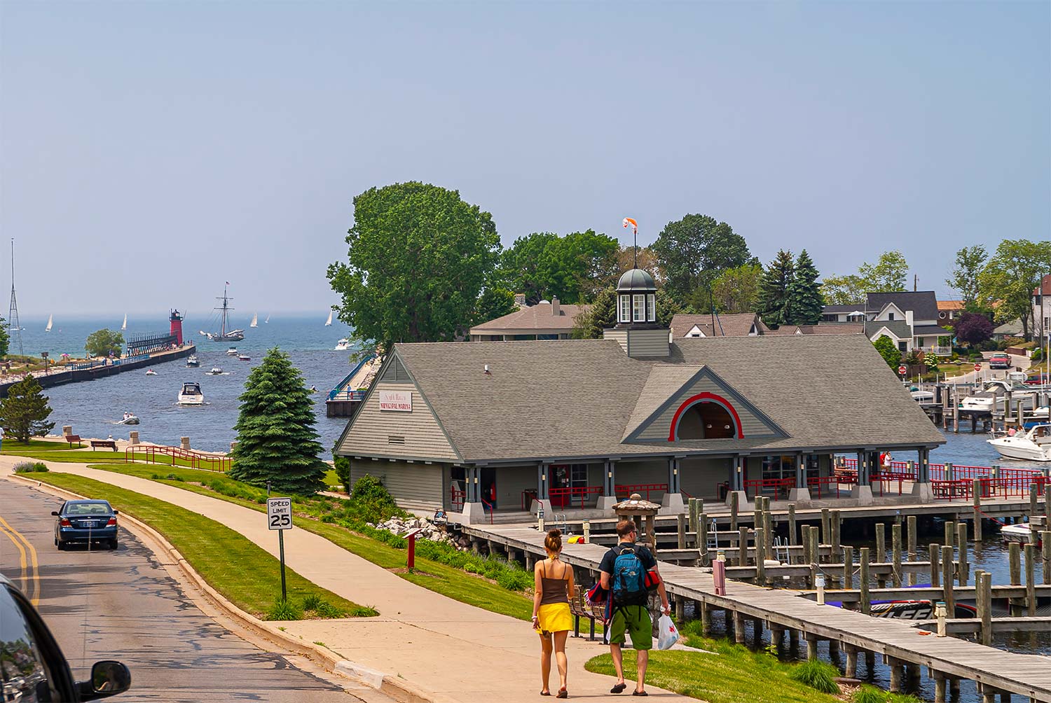 South Haven Harbor walk