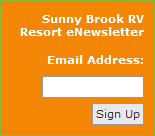 eNewsletter sign-up form